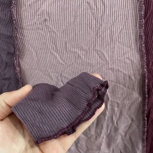 Cropped multicolored long sleeve